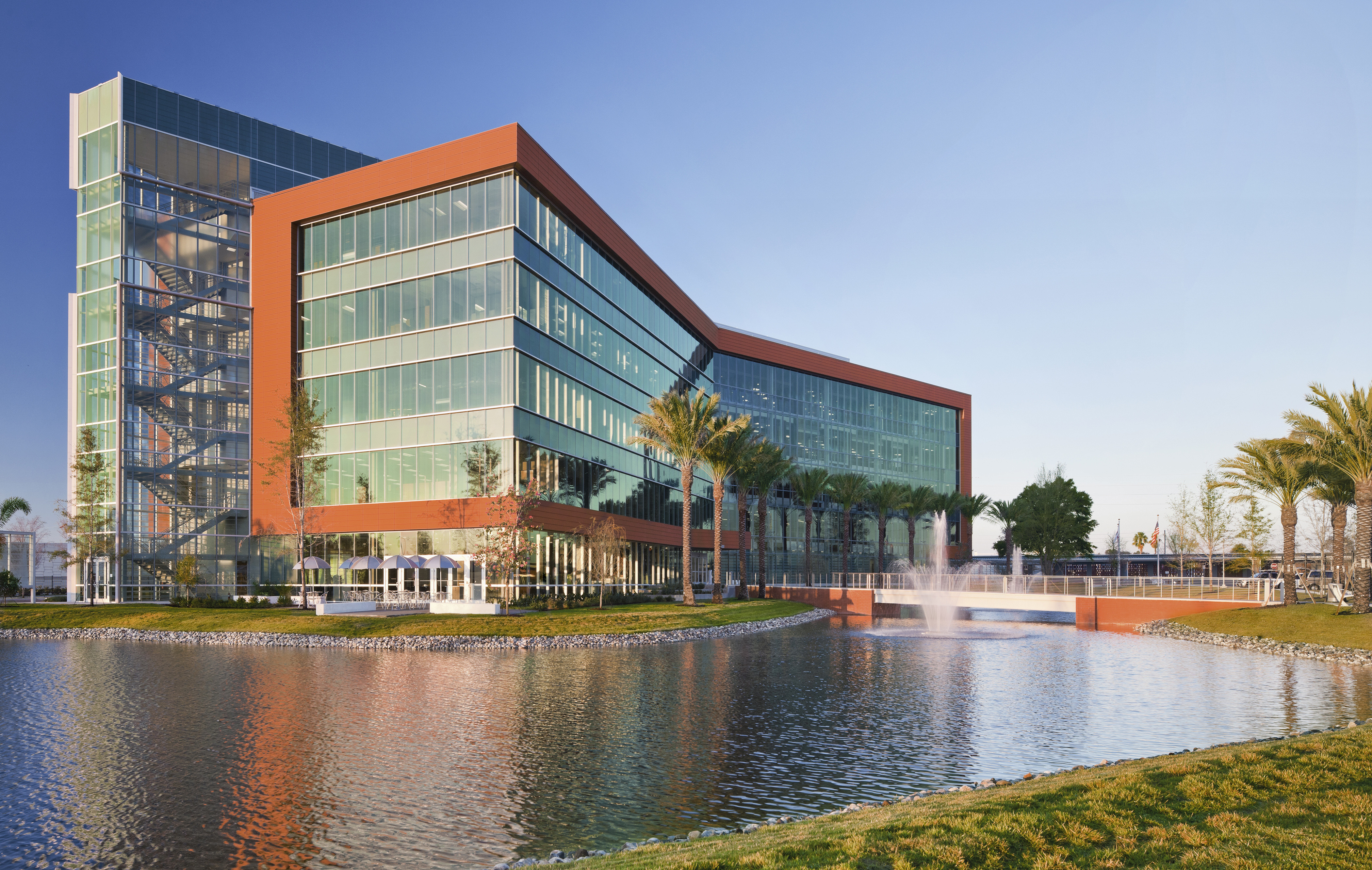 AdventHealth headquarters building representing a modern healthcare system focused on innovation, operations, and patient-centered care.