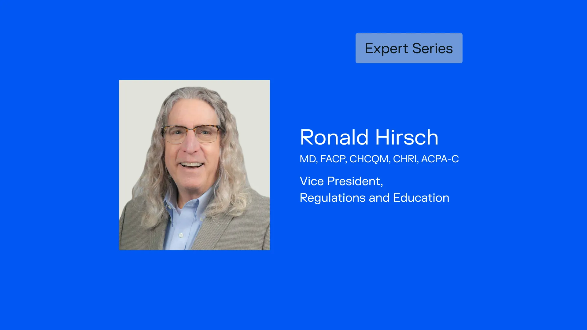 Dr Hirsch Expert Series