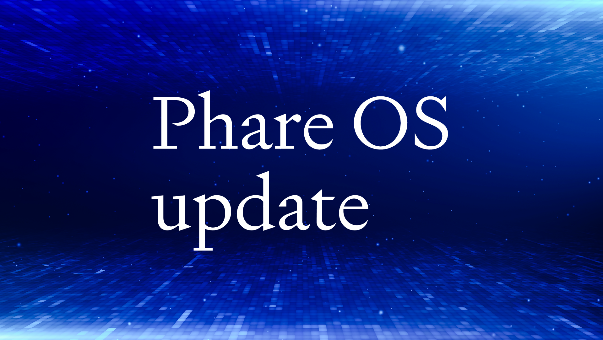 Thumbnail R1 Phare OS Update Press Release 26 Final 1920x1083