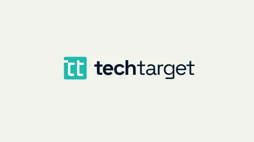 Techtarget logo black Logo