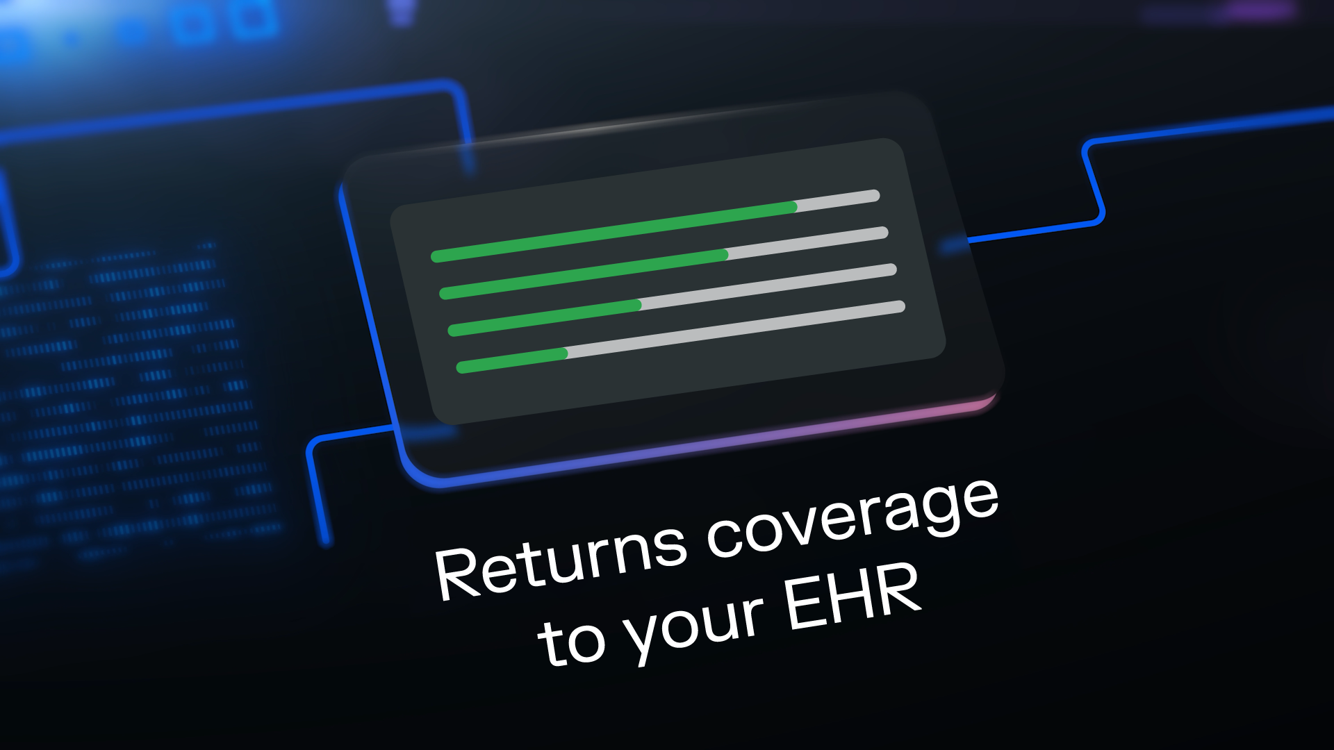 R1 Insurance Discovery  returns coverage to your EHR