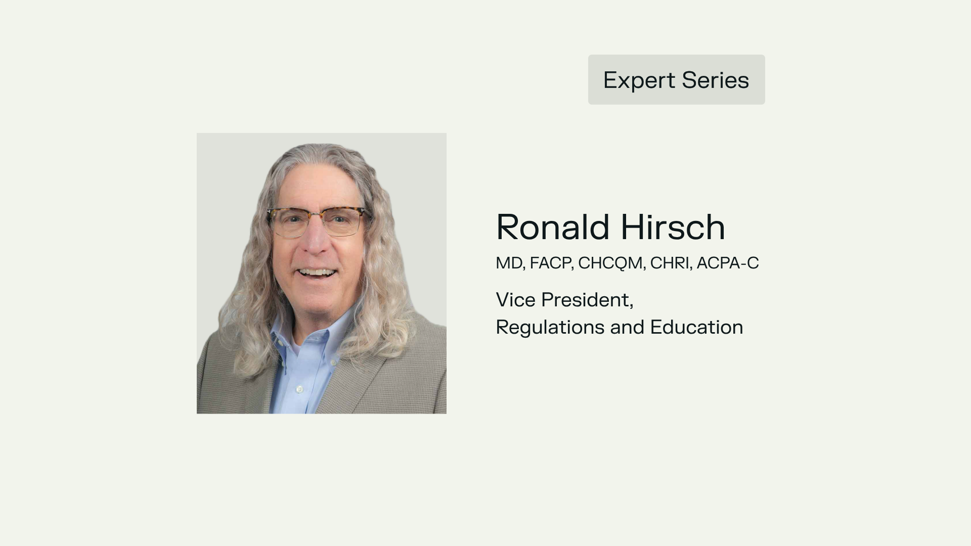 Dr Hirsch Expert Series