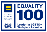 Equality 100 Award: Leader in LGBTQ+ Workplace Inclusion