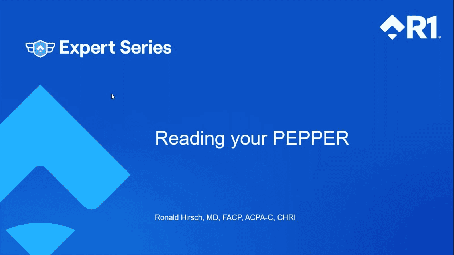 Reading Your PEPPER
