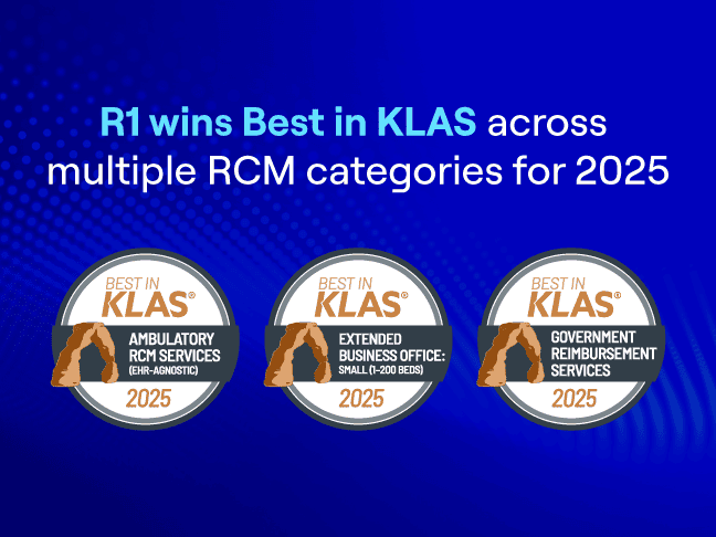 R1- 2025 Best in KLAS